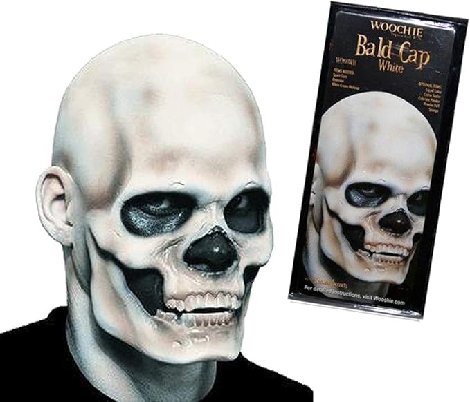 Woochie by Cinema Secrets Bald Cap - White