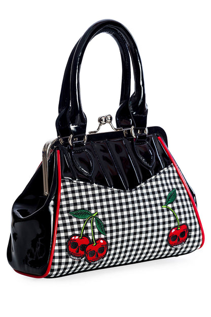 ROCKABILLY CHERRY HANDBAG