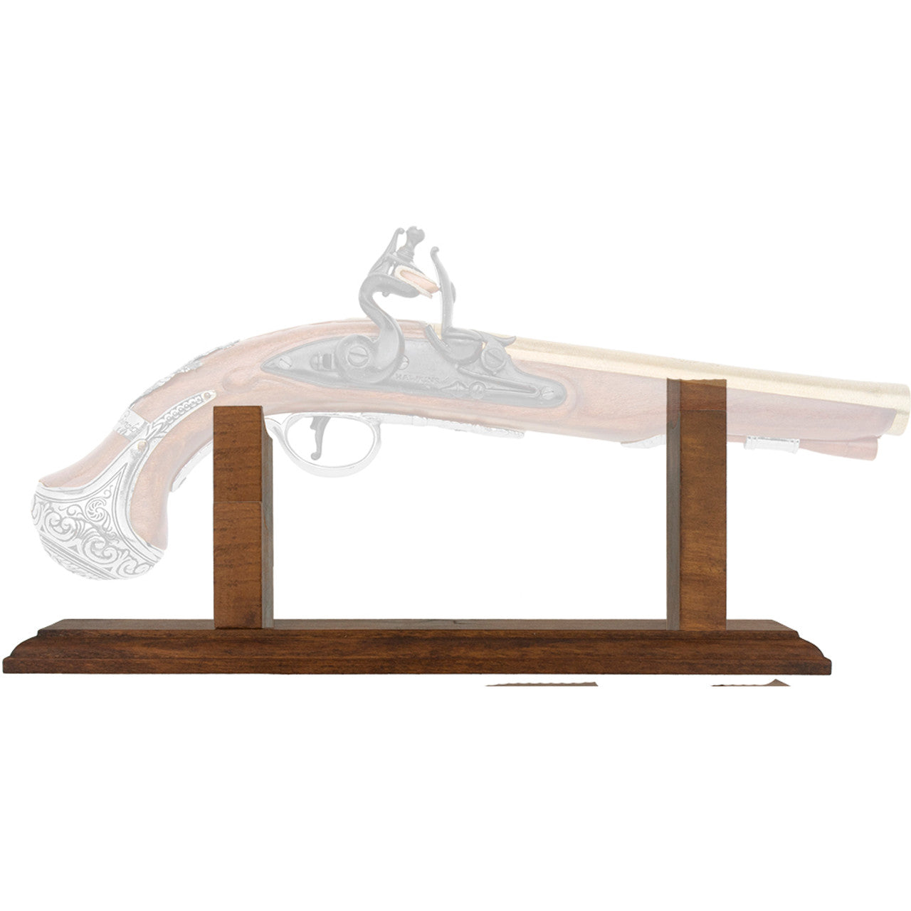 Display Stand For Flintlock Pistols