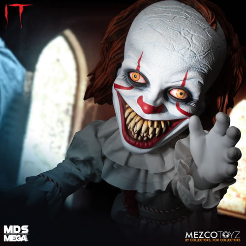 M.D.S. Figures - IT (2017 Movie) - 15" Mega Scale Sinister Pennywise Talking Doll